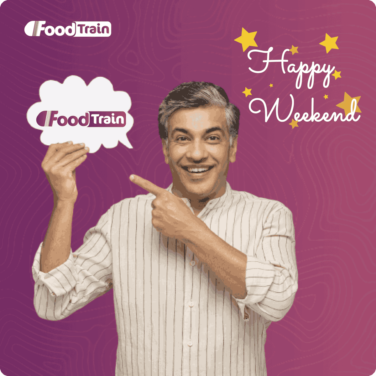 FoodTrain7's tweet photo. Wishing you a great weekend from all of us at FoodTrain. 💜

Keep eating,😉 and enjoy the weekend!✌️

#FoodTrain
#lovelyweekend
#happyweekend
#ordernow 
#eatwell
#goodfood
#foodforall https://t.co/trGKeqmhDF