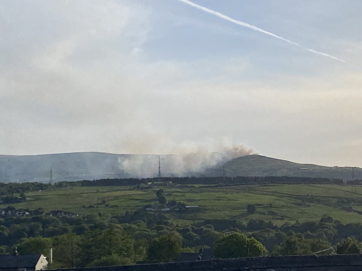 Fire up at Darwen Tower