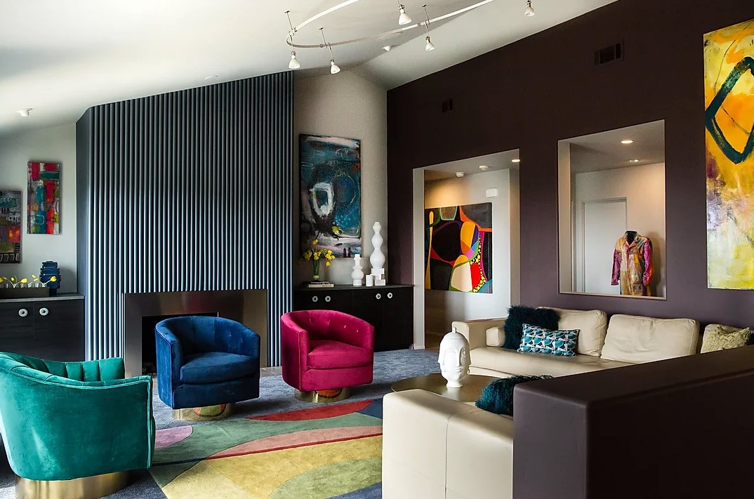 Step into the home of an abstract artist to see how we infused color throughout her space and use these special tips to infuse your space with color - link here: casaza.com/blogs/how-to-1…