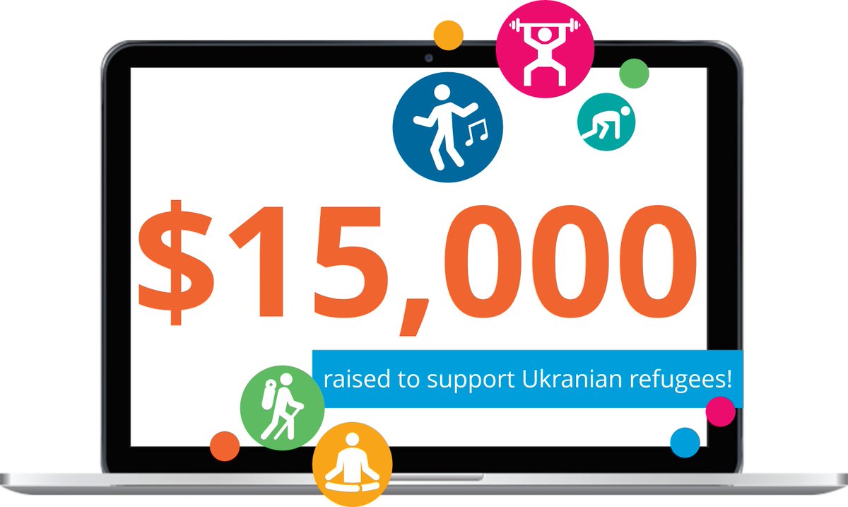 WCLearn's tweet photo. Time to celebrate! We can now share the full impact of our 2022 Activity Challenge - together we raised $15k to support Ukrainian refugees through our partner, Alight! Thank you to all who contributed to help us realize our goal—it’s a true team effort. @edmentum https://t.co/MNkp37Q1tF