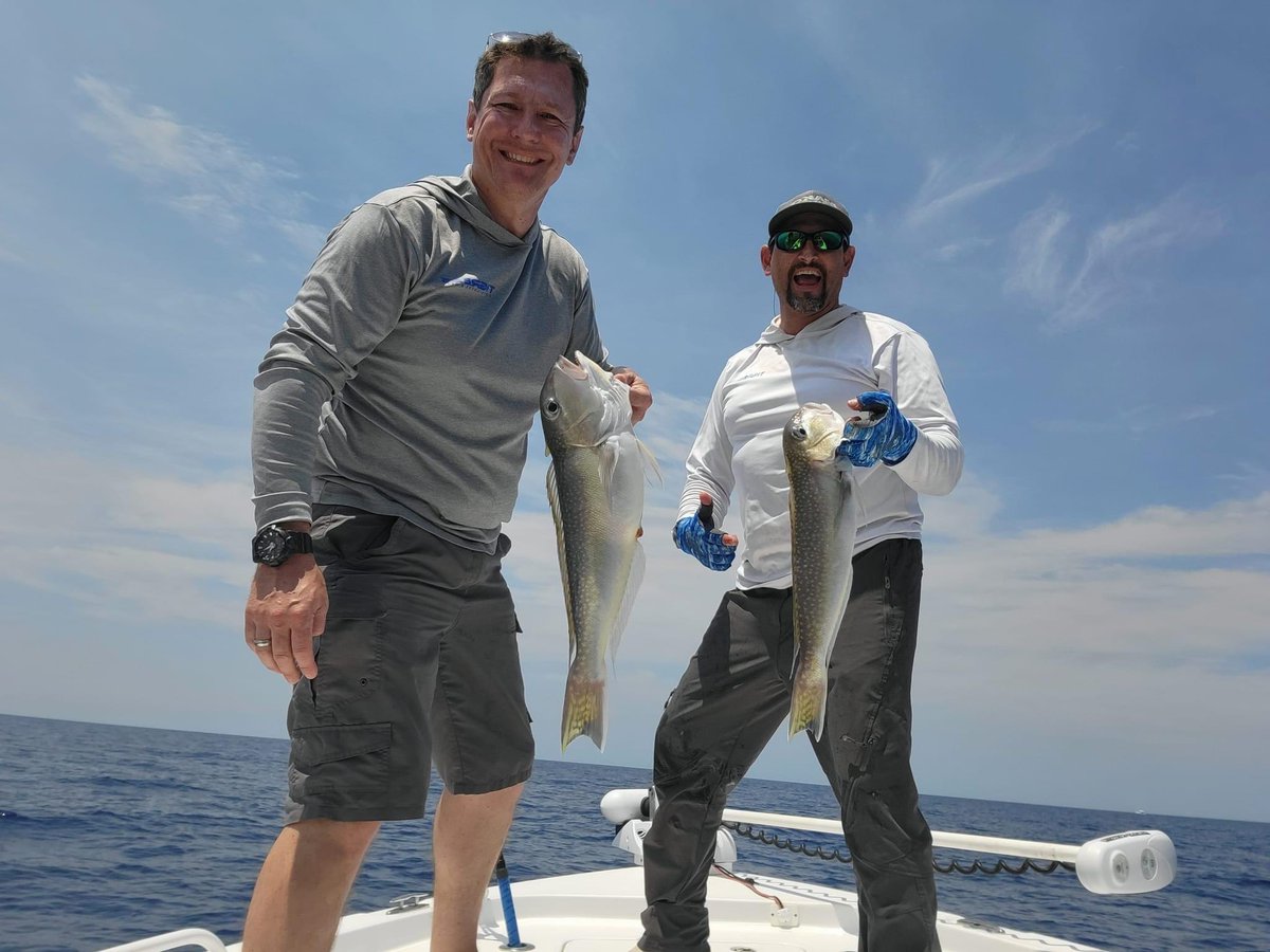 4reelServices's tweet photo. Rainbow Tilefish out of Stuart Fl. #floridafishing #bandix #deepjigging #deepsea https://t.co/KotZ0rwIC9