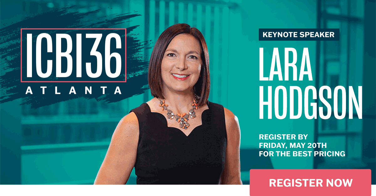 InBIA (@theinbia) on Twitter photo Don't miss keynote speaker <a href="/NOWaccountLara/">Lara Hodgson</a> President & CEO of Now® at ICBI36 in Atlanta June 26-29, 2022!
Your chance to save on Early Bird registration ends Friday, May 20th. Register at InBIA.org/ICBI36 Don't miss keynote speaker <a href="/NOWaccountLara/">Lara Hodgson</a> President & CEO of Now® at ICBI36 in Atlanta June 26-29, 2022!
Your chance to save on Early Bird registration ends Friday, May 20th. Register at InBIA.org/ICBI36