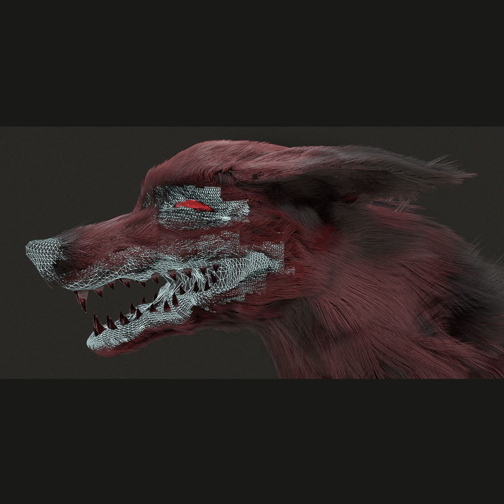 AsaFox11's tweet image. Rainbow Hyena
One of my first attempt to work with Maya's Xgen. Not an essential part of game development, but I enjoyed discovering this direction of 3D art.
(Pls ignore the high poly mesh on the 2nd image, I'm just being fake artistic here, haha)
#creaturemodeling #ukgamedev
