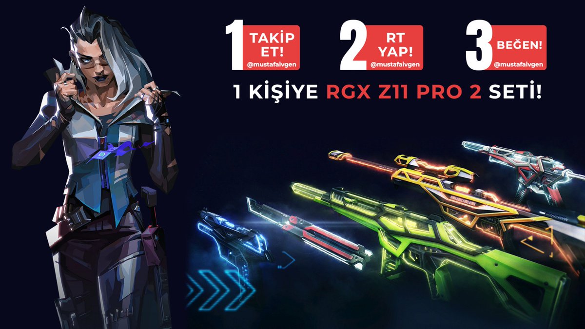 🎁📢 ÇEKİLİŞ 🎁📢

1 Kişiye RGX Z11 PRO 2 Set Hediye 🥳

Kazanmak için 👇

- Takip
- Beğeni
- RT

Bol şans 🥳

Kazanan kişiyi 25 Mayıs Çarşamba akşamı açıklarım 🙋🏻‍♂️