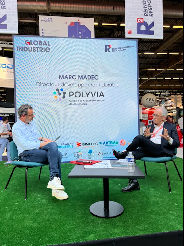 M Madec (@madec_m) on Twitter photo Mon interview par le journaliste Stéphane Courgeon au salon <a href="/Salon_GI/">GLOBAL INDUSTRIE</a> pour parler des enjeux en matière d' #economiecirculaire pour la #plasturgie Mon interview par le journaliste Stéphane Courgeon au salon <a href="/Salon_GI/">GLOBAL INDUSTRIE</a> pour parler des enjeux en matière d' #economiecirculaire pour la #plasturgie