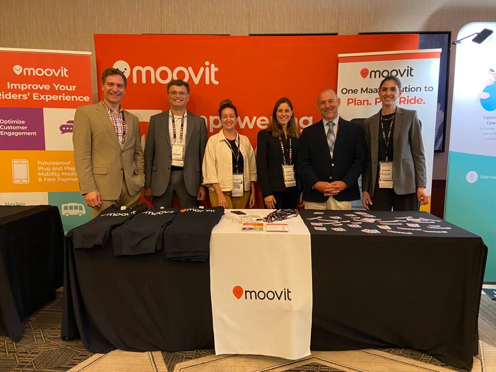 moovit's tweet photo. And that's a wrap! #SUMC2022 National Shared Mobility Summit has come to a close. We loved meeting with new and potential partners, customers and, of course, our peers in the industry! https://t.co/sxjDTNUrdN
