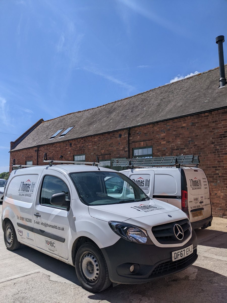 jthomasbuildltd's tweet photo. Lovely day at @AttinghamParkNT New House Barns finalising final bits and pieces #sunshine #snagging #Attingham #NationalTrust https://t.co/nXfHLLYvpp