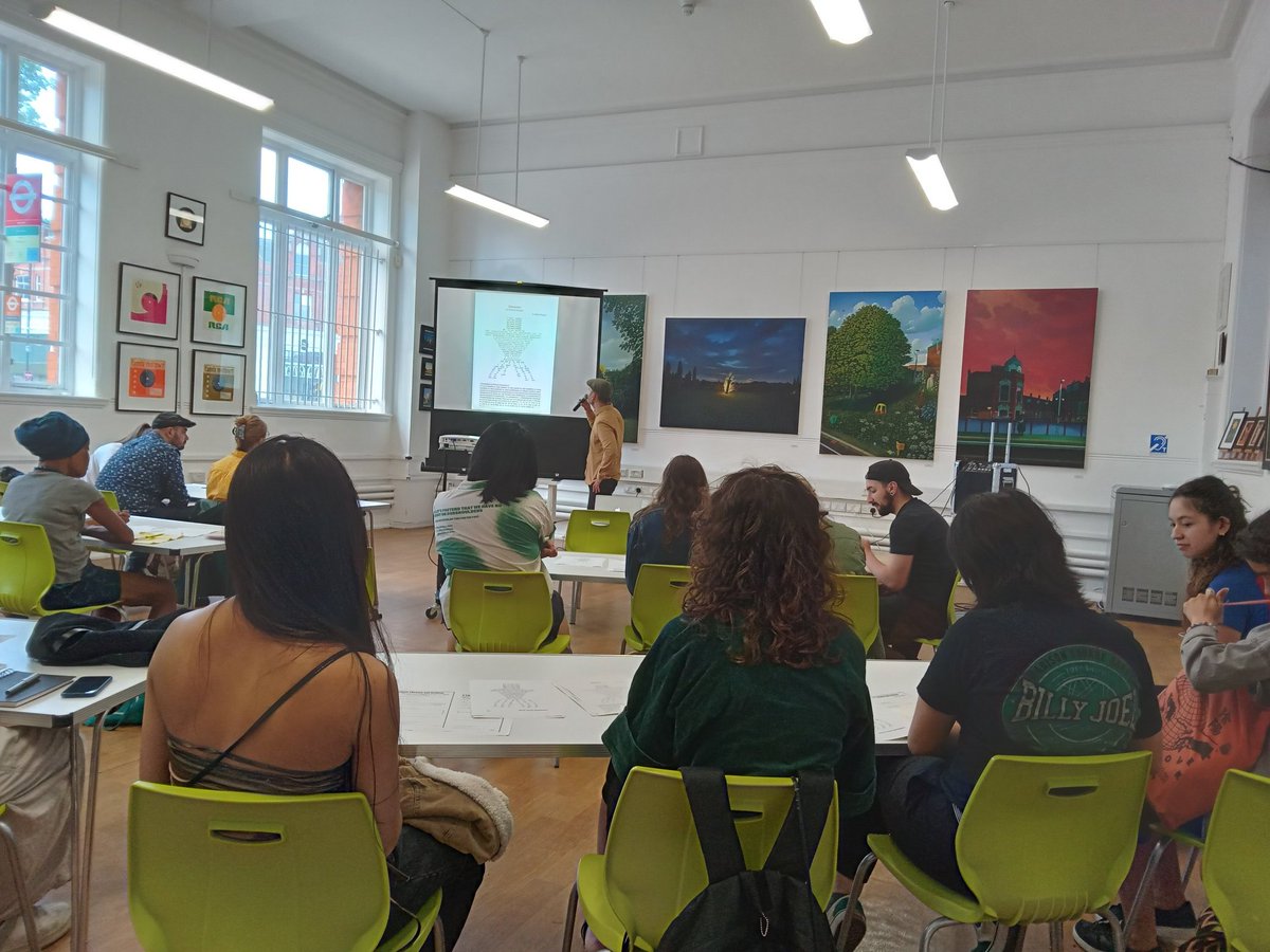 brixtonlibrary's tweet photo. Painting, Community & History, collaboration with @CamberwellUAL #visualpoetry workshop with poet @leoboix #artandwords #artwork #ContemporaryArtist #lamlibs #LamLitFest22 @ReadersWritersF www.eventbrite.con/o/lambeth-libraries-17776185319 https://t.co/9ZUpIJOS3H