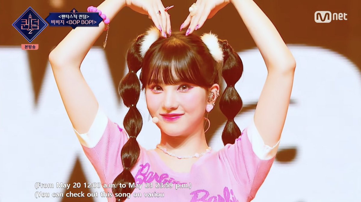 [PIC] 220519 - VIVIZ performing BOP BOP! on Queendom 2!

#BOP_IT_UP_VIVIZ
VIVIZ FANtastic STAGE
#퀸비지_밥밥이_보약입니다
<a href="/VIVIZ_official/">VIVIZ</a>