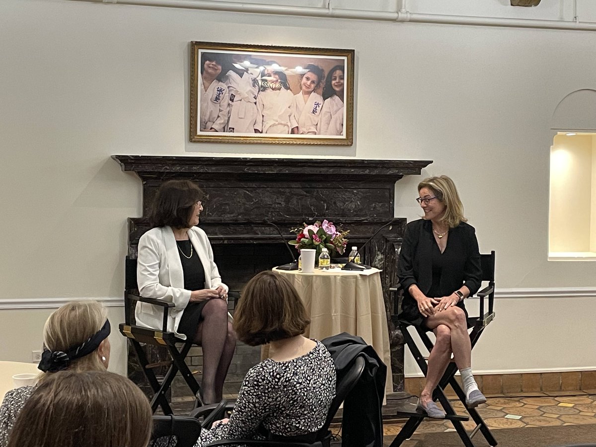 ymcanyc's tweet photo. Conversations 💬 &amp; Coffee ☕️  at the @WestsideYNYC this morning! 

Board Member Michael Rodgers (@MR_TheRunner)  kicked off our discussion with First Deputy Mayor Lorraine Grillo &amp; @ymcanyc's Pres. &amp; CEO Sharon Greenberger about the state of the City and the Y’s impact! https://t.co/6XF8vP93s3