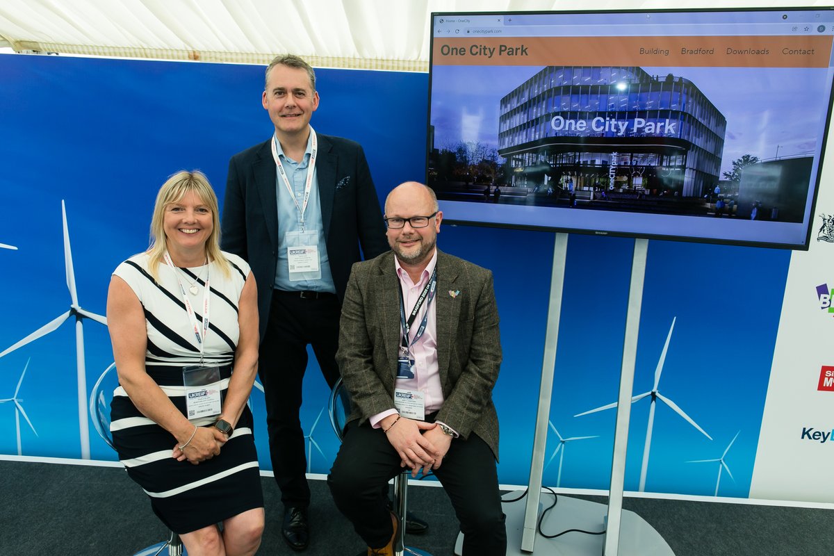 OneCityParkBFD (@onecityparkbfd) on Twitter photo This week Angela Blake (Assistant Director Economy and Development), Simon Dew @Muse_Devs and Jason Longhurst (Strategic Director Place) Bradford Council <a href="/bradfordmdc/">Bradford Council</a> marked the launch of the <a href="/OneCityParkbfd/">OneCityParkBFD</a> prospectus at <a href="/UKREiiF/">UKREiiF</a>
#cleangrowthcitydistrict @ukbcsd #Bradford This week Angela Blake (Assistant Director Economy and Development), Simon Dew @Muse_Devs and Jason Longhurst (Strategic Director Place) Bradford Council <a href="/bradfordmdc/">Bradford Council</a> marked the launch of the <a href="/OneCityParkbfd/">OneCityParkBFD</a> prospectus at <a href="/UKREiiF/">UKREiiF</a>
#cleangrowthcitydistrict @ukbcsd #Bradford