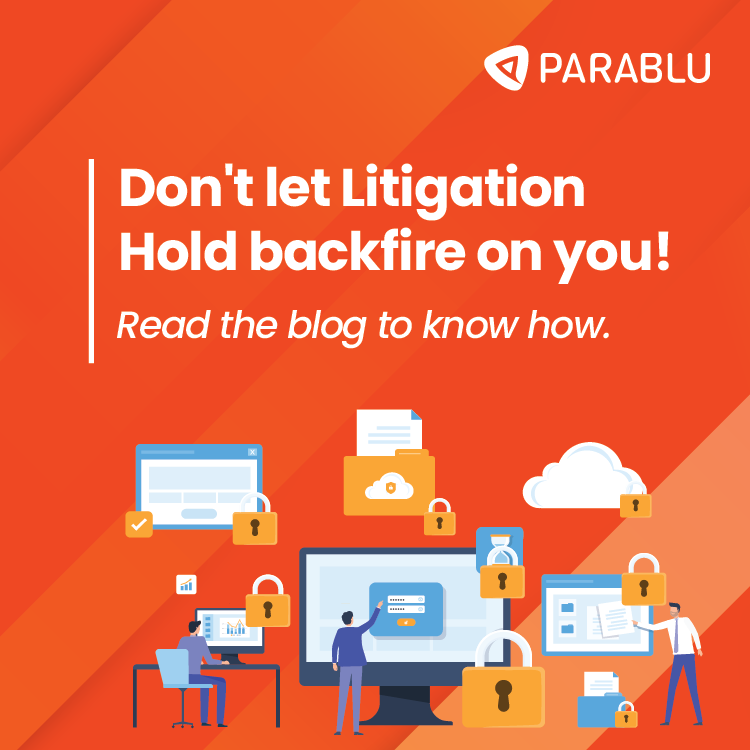 ParabluInc's tweet photo. #LitigationHold with #Microsoft365 can be a double-edged sword if not used correctly! What you need to consider before implementing it - https://t.co/5TX3vp39ak https://t.co/42aaUivqyb