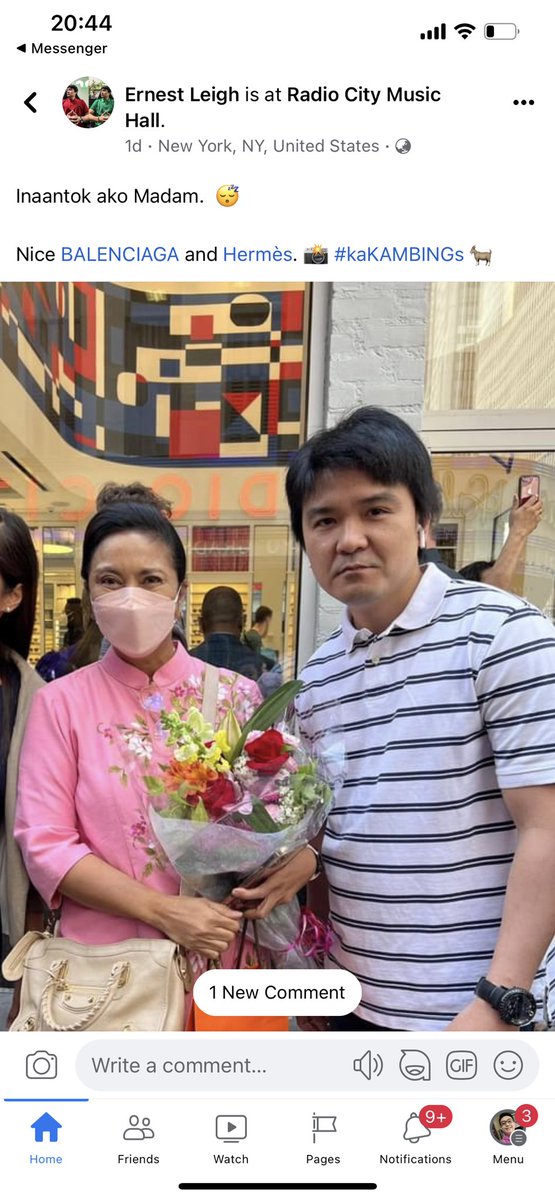 Simply_Clinton's tweet photo. To those who know how to, baka pwede ireport sa US Immigration si Ernest for stalking. He stalked VP Leni. Now that it was mentioned to him they will report him, bilis na nagdeactivate ng fb account. Yan po mga resibo against him. https://t.co/i6JjMmir6S