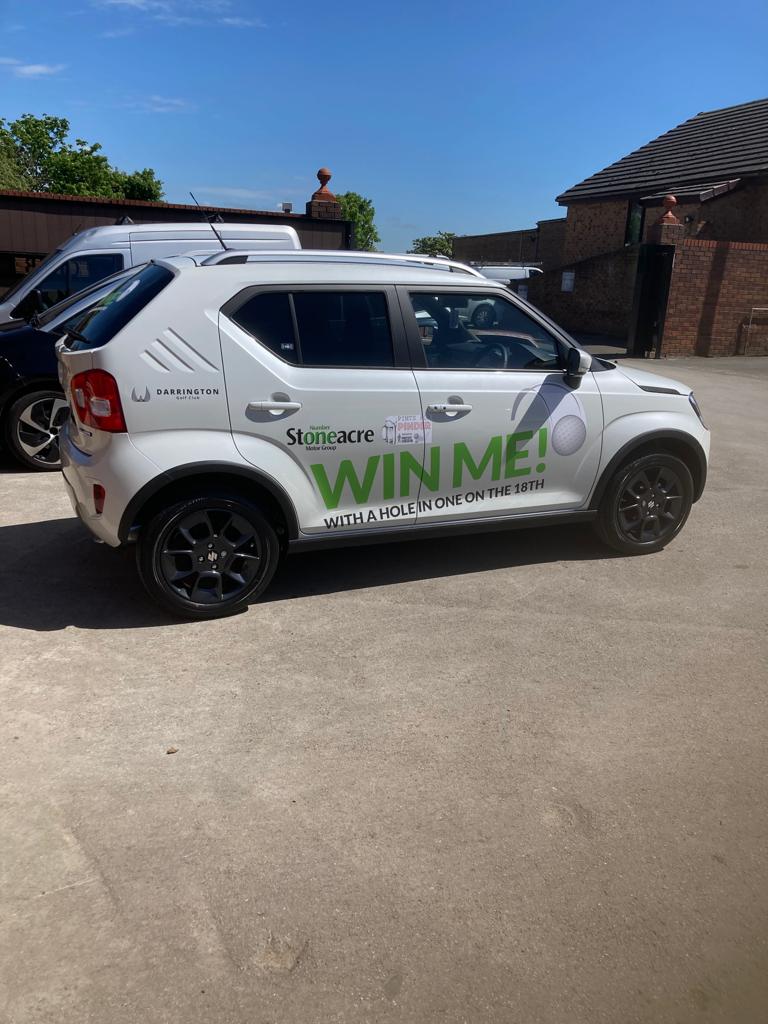 PintsforPinder's tweet image. So tomorrow is the day we have our second Pints for Pinder day. This time at @DarringtonGC kindly sponsored by @ClubInsureLtd. We also have a car as a hole in 1 prize thanks to @StoneacreMotors. All in aid of @ProstateUK #charity #golf #PCUK #pink #pintsforpinder