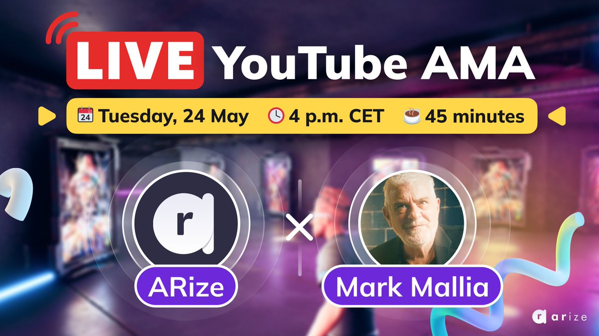 ARize tweet media