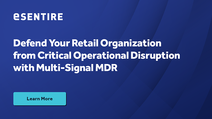 Don't let cybercriminals shop for your customer's #data. 🛍️🕵️

As the retail industry grows through #cloud and e-commerce, threat actors are browsing for vulnerabilities in your organization's systems to exploit.

Learn how #MDR secures your organization: bit.ly/3M5nXBQ