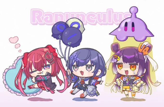 どんぶらぷかぷかラナキュラ
#むにゃーと #ぽんとれーと #Yotsuh_Art 
