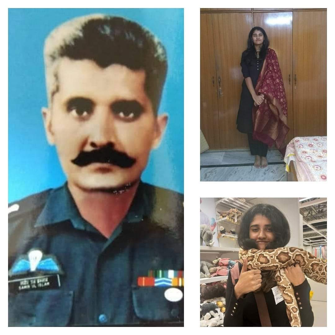 37VManhas's tweet photo. Blessings and good wishes for Seher on her birthday today. She was just few months old when her father

MAJOR SAMEER UL ISLAM
17 PARA
#IndianArmy

has immortalised in Assam in 2001.
#HappyBirthday Seher...
Keep it in mind #FreedomisnotFree https://t.co/d7HPuFYS6D