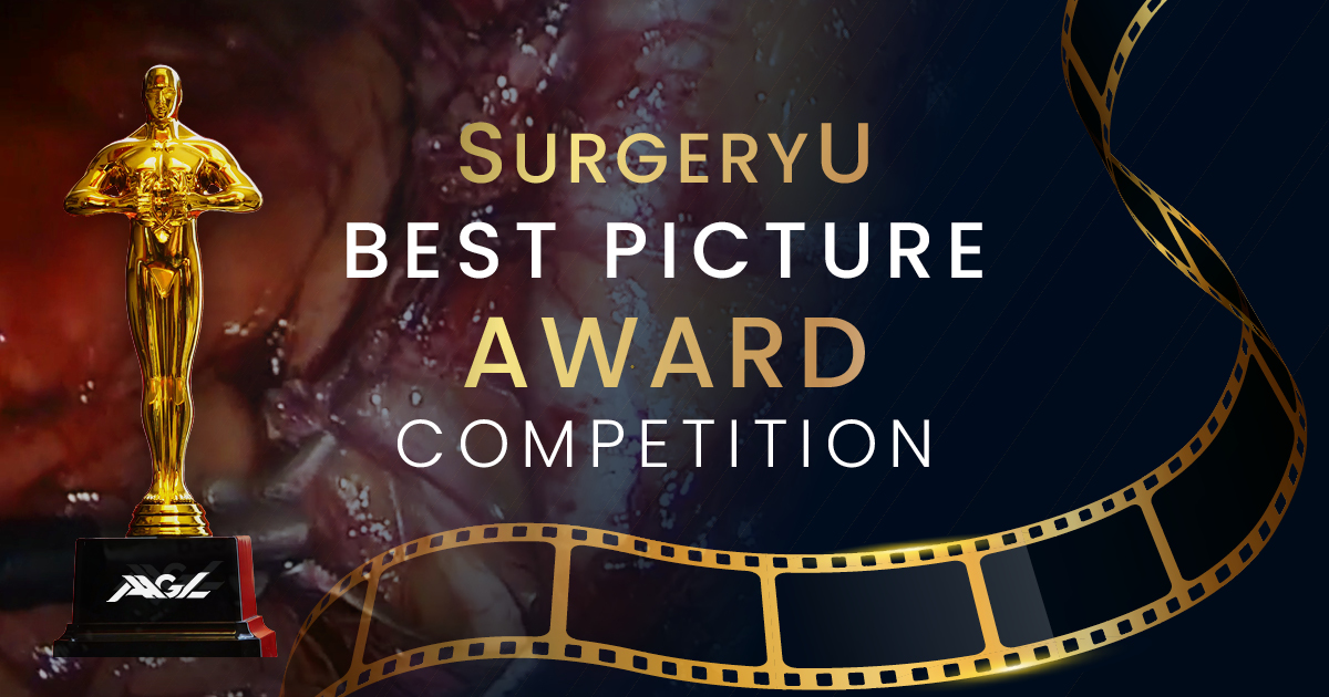 AAGL's tweet photo. Announcing the first-ever SurgeryU Best Picture Award Competition! Who will win the golden statue Award for Best Picture? Will it be you? Submit your film today! More information available here https://t.co/8h2XQjtYEX #AAGL #MIGS @GYNfluencers #surgeryu @abrao_mauricio https://t.co/w0f8xD8zTE