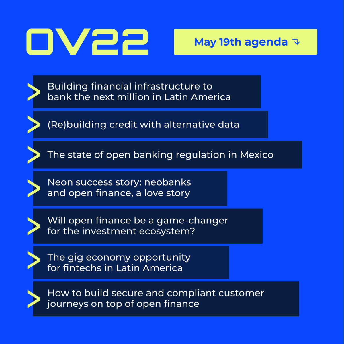 joinbelvo's tweet photo. After a great first day of #OpenViews22, we are ready to kick off our next panels and welcome you later today in CDMX, São Paulo, and Bogotá for our closing parties. 😎 🎉
 
But before all that… there’s something else we’d like to share. 👀 https://t.co/5osyBhq3W2