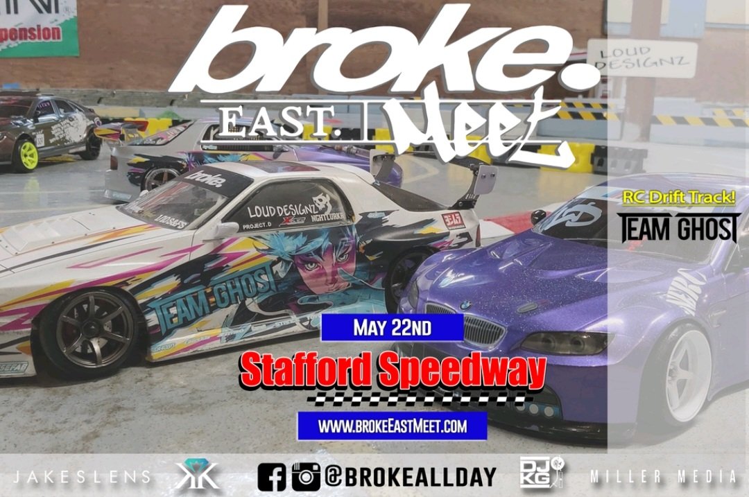 brokeEast's tweet photo. #TeamGhost will be performing RC Drift demos all day @khloe_stafford!this SUNDAY! Stop by their track to say hi or bring your RC car if you want a chance to try out their track! 🎟Tickets➡️ https://t.co/llkDhJ6ZIm https://t.co/Eo4pj2VyZ4