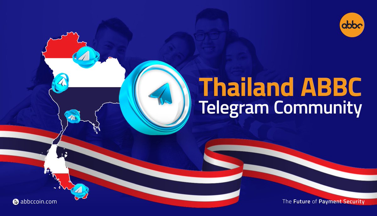 📣 ABBC Coin Telegram community (t.me/abbcfoundation…) extends a warm welcome to all the ABBC Thailand fans!

🔺 We are pleased to announce the launch of our new Thailand ABBC community t.me/abbcfoundation…). Here, you can receive the latest news, updates, and announcements