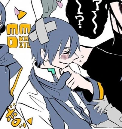 昨日の絵に柔らかい雰囲気珍しい!というコメント結構いただいたんですが、自分的にはかわいいKAITOもすごい描いてるつもりだったのでびっくりして過去絵見にいったらこれが限界でした(あれ?)
そうだ かわいいKAITO、描こう。 