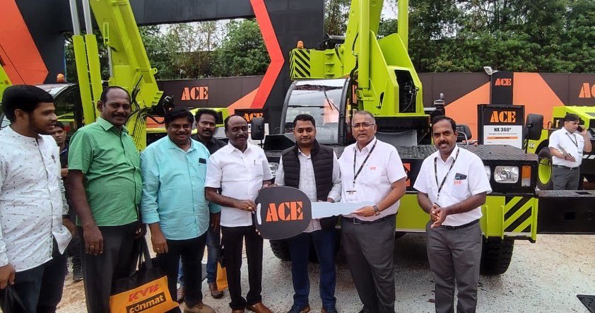 AceCranesIndia's tweet photo. Snaps from today at EXCON 2022!
#Excon #Excon2022 #ACE #AceCranesIndia #Cranes #CranesIndia #Machinery #Power #AceAtExcon https://t.co/jk4z31bUB3
