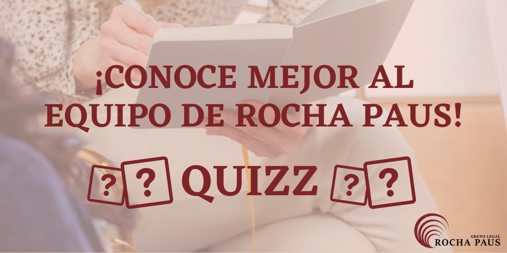 RochaPaus's tweet photo. ⚡️¡Conoce mejor al #equipo de #RochaPaus!⚡️

Hemos sometido a nuestros profesionales a un Quizz de 3 preguntas. Pincha aquí para leer todas las respuestas (más de una seguro que os suena familiar 🤓 )👉https://t.co/CWIRyEfQNp https://t.co/KqUAWdMiwO