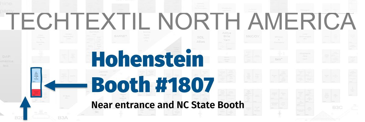 caseystrauch's tweet photo. Last day at #TTNA22 Booth 1807 - Find us near everyone's favorite @NCStateWilson. GO #wolfpack! 
@Hohenstein_1946 @OEKO_TEX_Int  #WeLiveTextiles @techtextilNA. https://t.co/N9H7pmcGH2