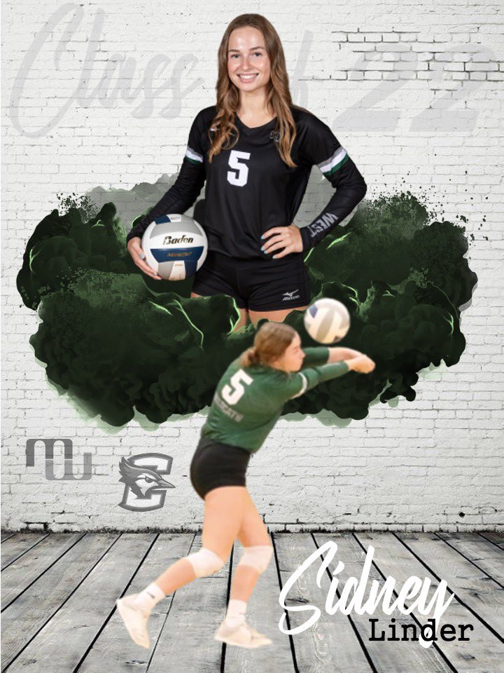 mw_volleyball's tweet photo. 5️⃣days of high school left for our 6️⃣ Wildcat Seniors. 

#️⃣5️⃣ Sidney Linder
👩‍🎓@sidneylinder14 
🏫 ➡️ Creighton University https://t.co/eSpuPjsLcj