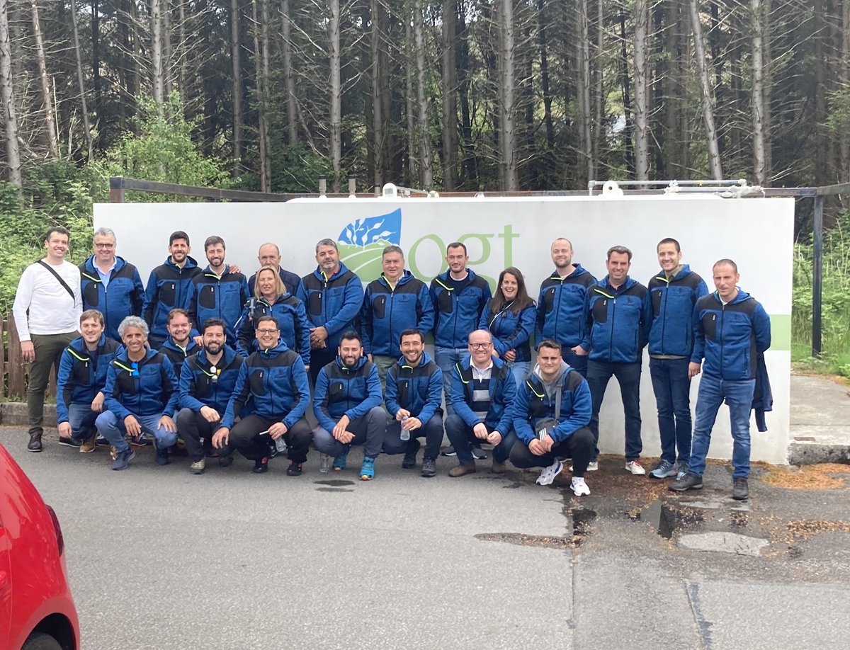 Great to have visitors back at OGT after so long