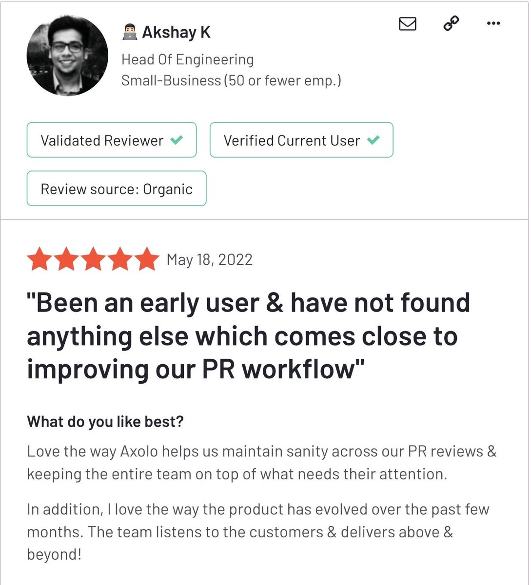 We're proud to be working with such talented engineering teams, and receiving this kind of feedback only makes us want to push even harder! 

Thank you <a href="/MrDHat/">Akshay Katyal</a> <a href="/BackstageArmy/">Backstage Army</a>