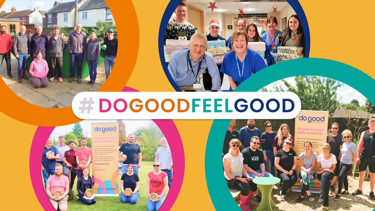 DoGoodSuffolk's tweet photo. Just one week to go until our Do Good Networking event next week. There are still a few places left so visit our website today to avoid disappointment! https://t.co/vbKJxSCbWG #volunteering #CSR #businessnetworking #charity #Ipswich #suffolk #corporatesocialresponsibility https://t.co/QwqIkAKTyR