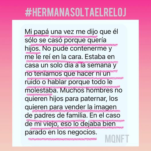 mujeresquenofu1's tweet photo. #hermanasoltaelreloj 
…
“Que raro este caso”
Dijo nadie, nunca…
¿Alguien en la sala con una experiencia similar? https://t.co/SC6Mqh33zQ