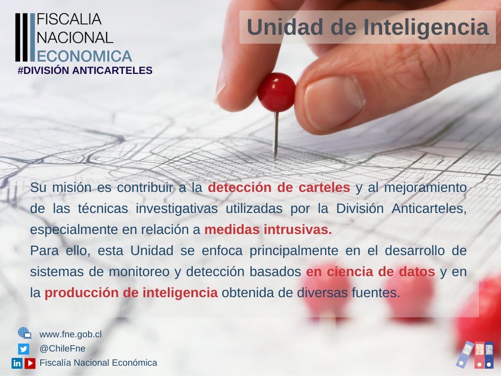 La Unidad de Inteligencia de la FNE fue creada en octubre del 2020 en el marco del programa de perfeccionamiento de técnicas investigativas para la persecución de carteles de la institución 👉