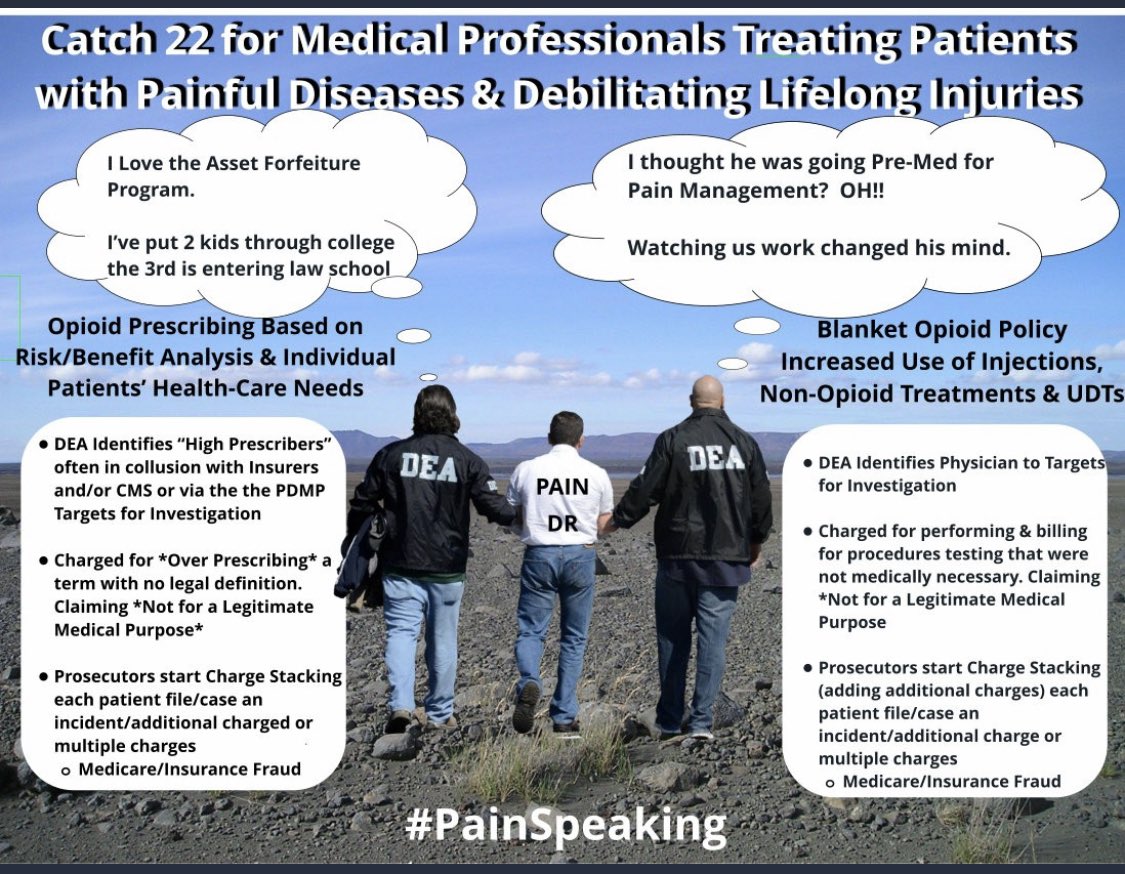 life_is_art___'s tweet photo. Spot on. #PainSpeaking #DEACenteredCare #HFPP #MEDIC #ARPO @CMSGov @OIGatHHS https://t.co/TDvEQOPez8