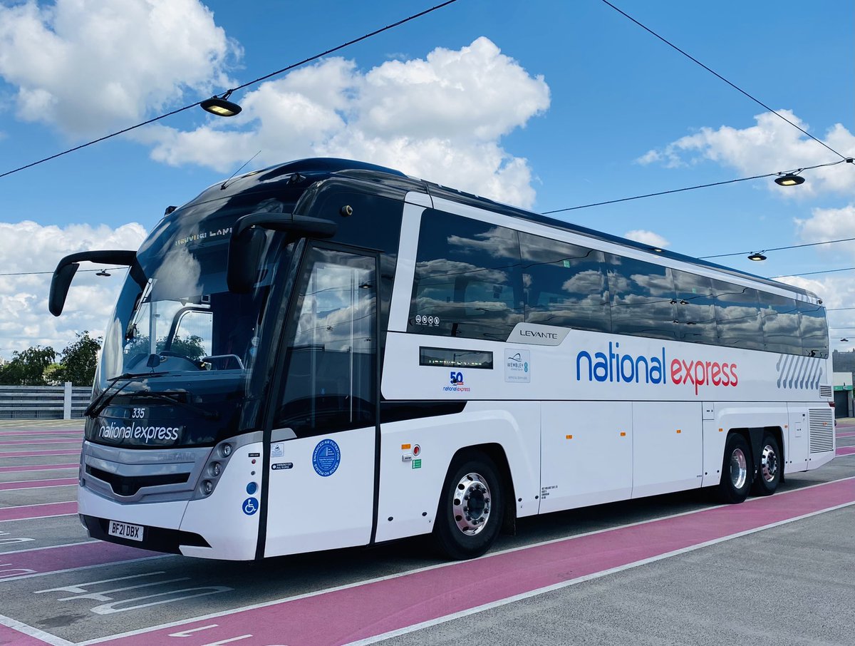 Today’s office. Great to be <a href="/wembleystadium/">Wembley Stadium</a> planning for our upcoming media day #NationalExpress50