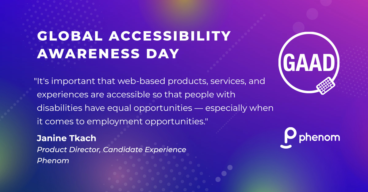 More than 1 billion people are living with a disability. 

On #GlobalAccessibilityAwarenessDay, we want to shed light on the importance of designing digital experiences with inclusivity and accessibility. 

#GAAD #a11y