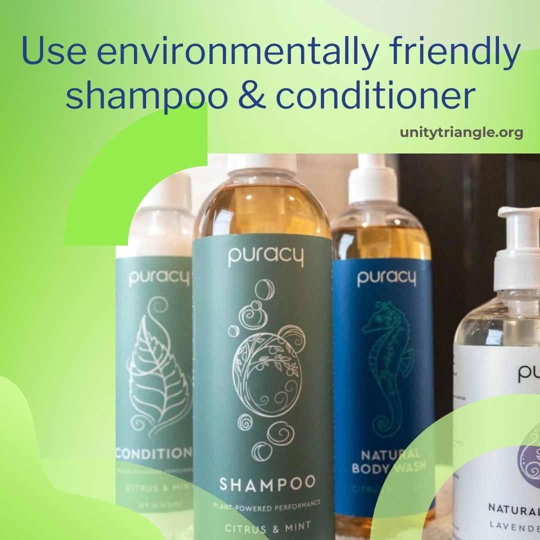 Just like ingredients in cleaning products, regular shampoo &amp; conditioner also contain chemicals that are often toxic in nature and may hurt biodiversity.

@puracy products are safe for your family, pets, and the environment!  

#sustainable #ecofriendly #green #environment