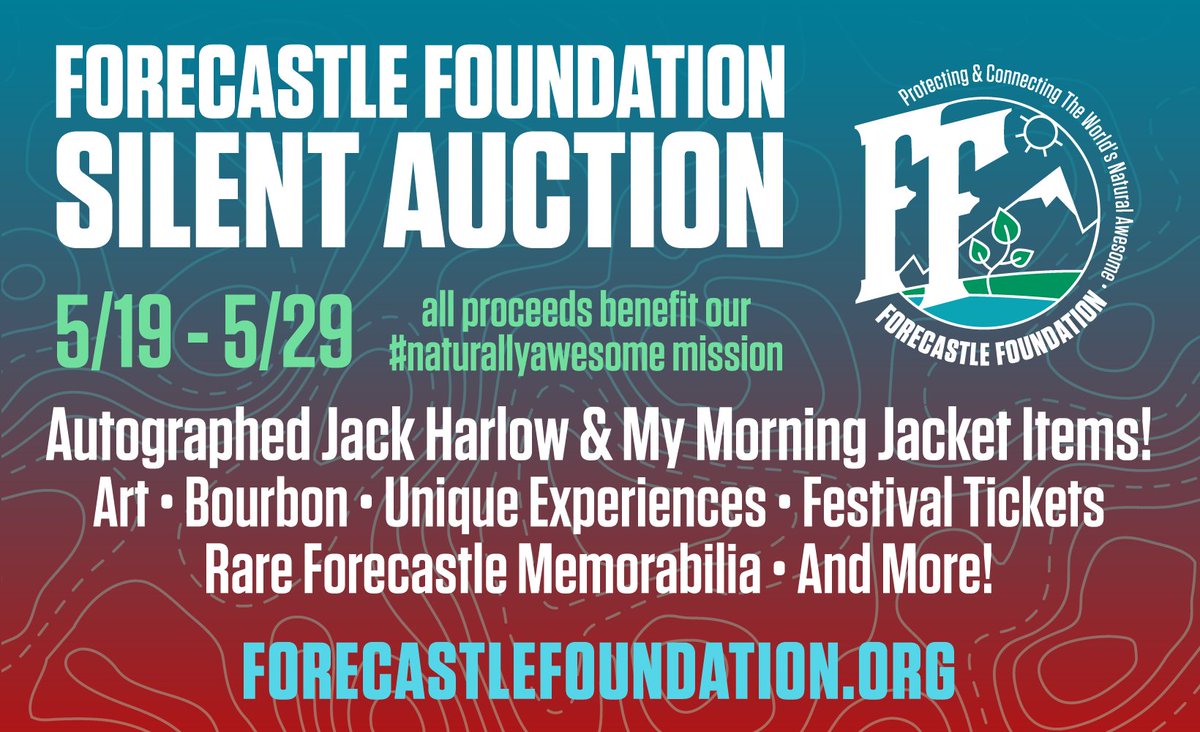 Our Silent Auction is now live!  Bring home some truly unique items such as autographed memorabilia from My Morning Jacket &amp; <a href="/forecastle/">Forecastle Festival</a> headliner Jack Harlow, rare bourbon packages, local art and one-of-a-kind experiences! Let the bidding begin ➡️ ow.ly/MgQo50JbCmL!