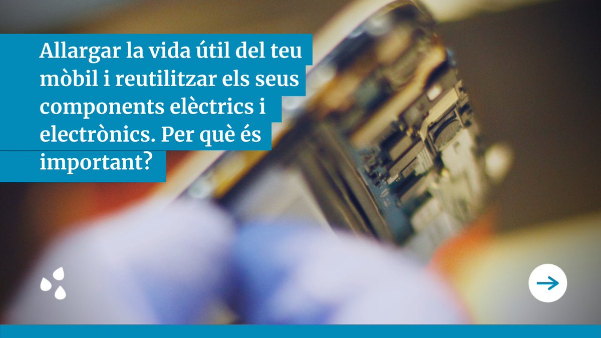 Allargar la vida útil i reutilitzar dels mòbils la millor de les opcions a nivell ambiental i social. Vols venir a visitar la nostra nau,  estarem encantades!!!! 

my.mtr.cool/dlwzoumxrw
#economiacircular #reutilització #raee #ConsumResponsable #motxillaEcològica #sostenibilitat