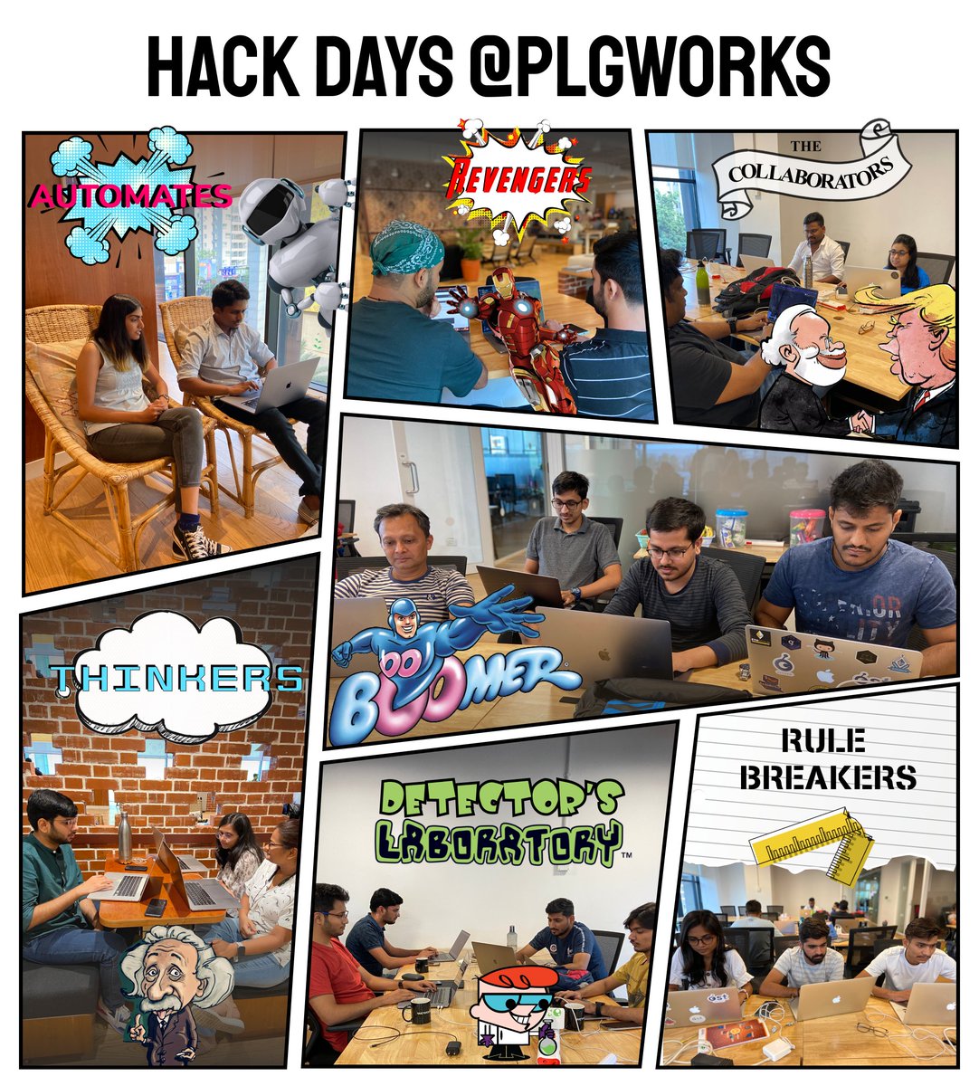 its_truesparrow's tweet photo. Hack days @plgworks
#softwaredeveloper #hackathon #softwareengineering #codinglife💻 #codersforlife #nextjs #reactjs #reactnative #rubyonrails #nodejs #Web3 https://t.co/ICOq5NRKDN