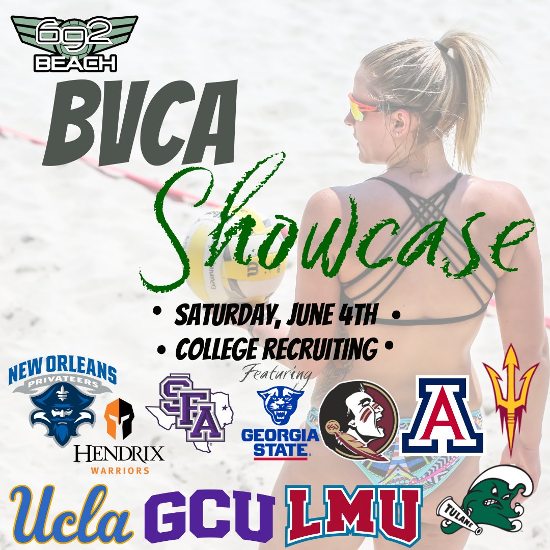 TheStrand692's tweet image. We are super excited to host the upcoming BVCA Showcase and Showcase Clinic June 4th-5th at The Strand! This is THE premiere collegiate recruiting event in 2022 for Juniors Beach Volleyball. Come join us! 

Visit @692beach to register and for more info.

See you in the sand!