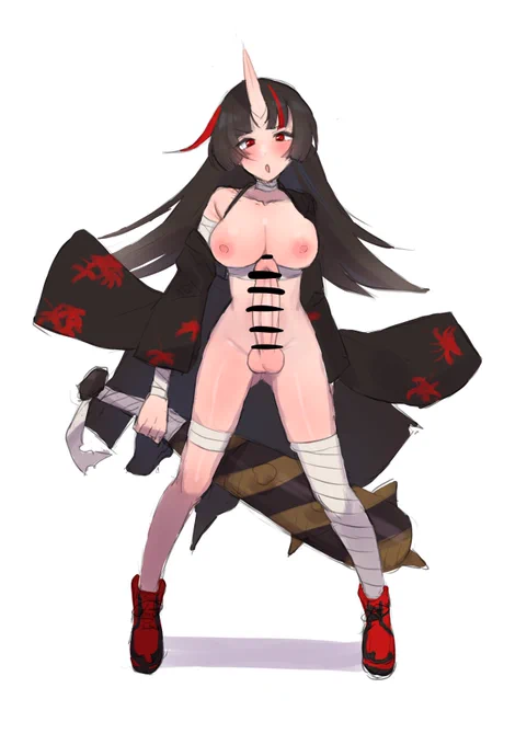 ざっくりきゃらでざ鬼ちんぽ 