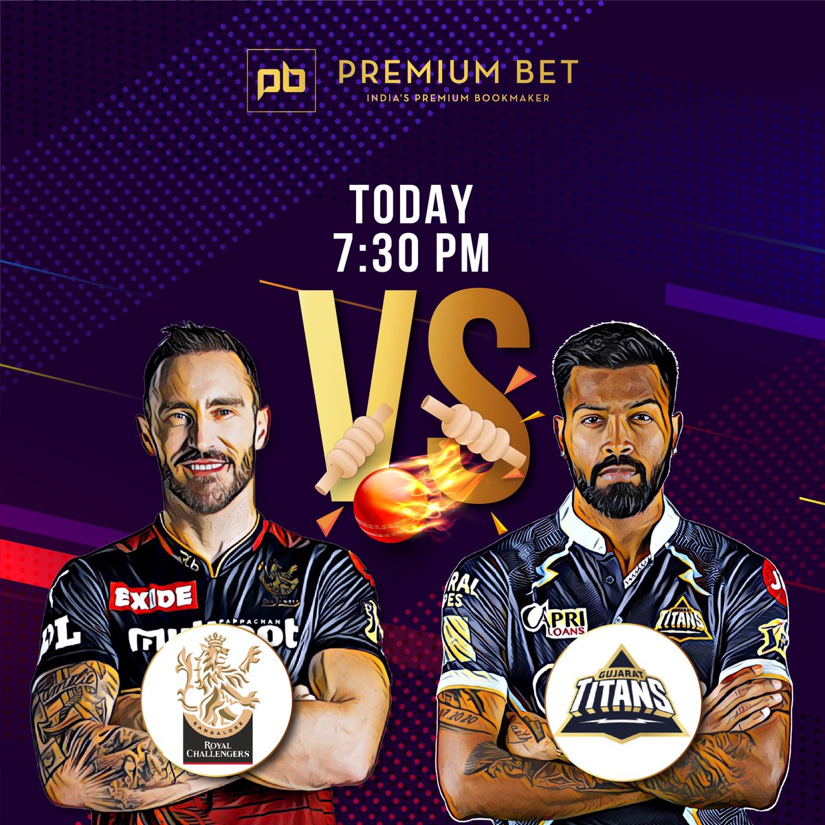 PBExch's tweet photo. Can't keep Calm
when it's Royal Vs Titans 🏏

Get best winning odds with us &amp; win big!

#royalchallengersbangalore #rcb #gujarattitans #gt #cricket #cricketlovers #cricketfans #cricketmerijaan #ipl #india #ipl2022updates #win #cricketer https://t.co/MQLf2nPb9I