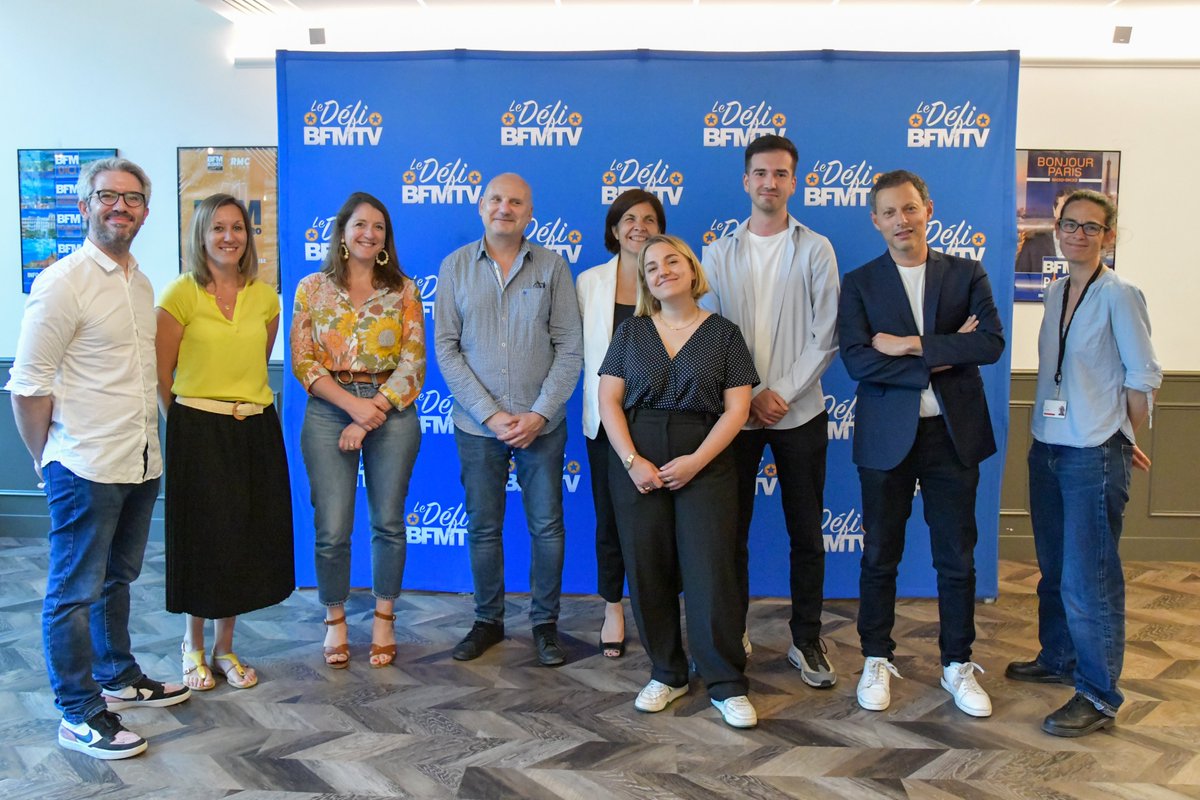 BFMTV_Inside's tweet photo. 🎊Félicitations aux 2 lauréats de cette 6e édition du DEFI @BFMTV🥳

🏅@AMalavaud de @sciencespoEDJ catégorie "Rédacteur"

🏅@theo_touchais du @cfjparis catégorie "Journaliste Reporter d'Images"

➡️ils remportent un CDD d'1 an au sein de la rédaction

👋BIENVENUE À EUX https://t.co/wHCxJGfR1S