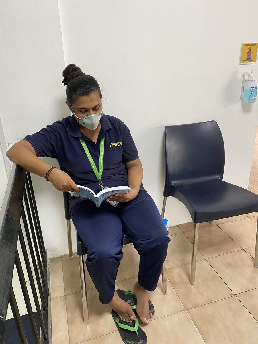lockwoodraina's tweet photo. One of my biggest achievement this academic year is getting our hardworking support staff to read. Nothing makes me happier than creating a community of readers. #geckoreaders https://t.co/tGixUOH6na
