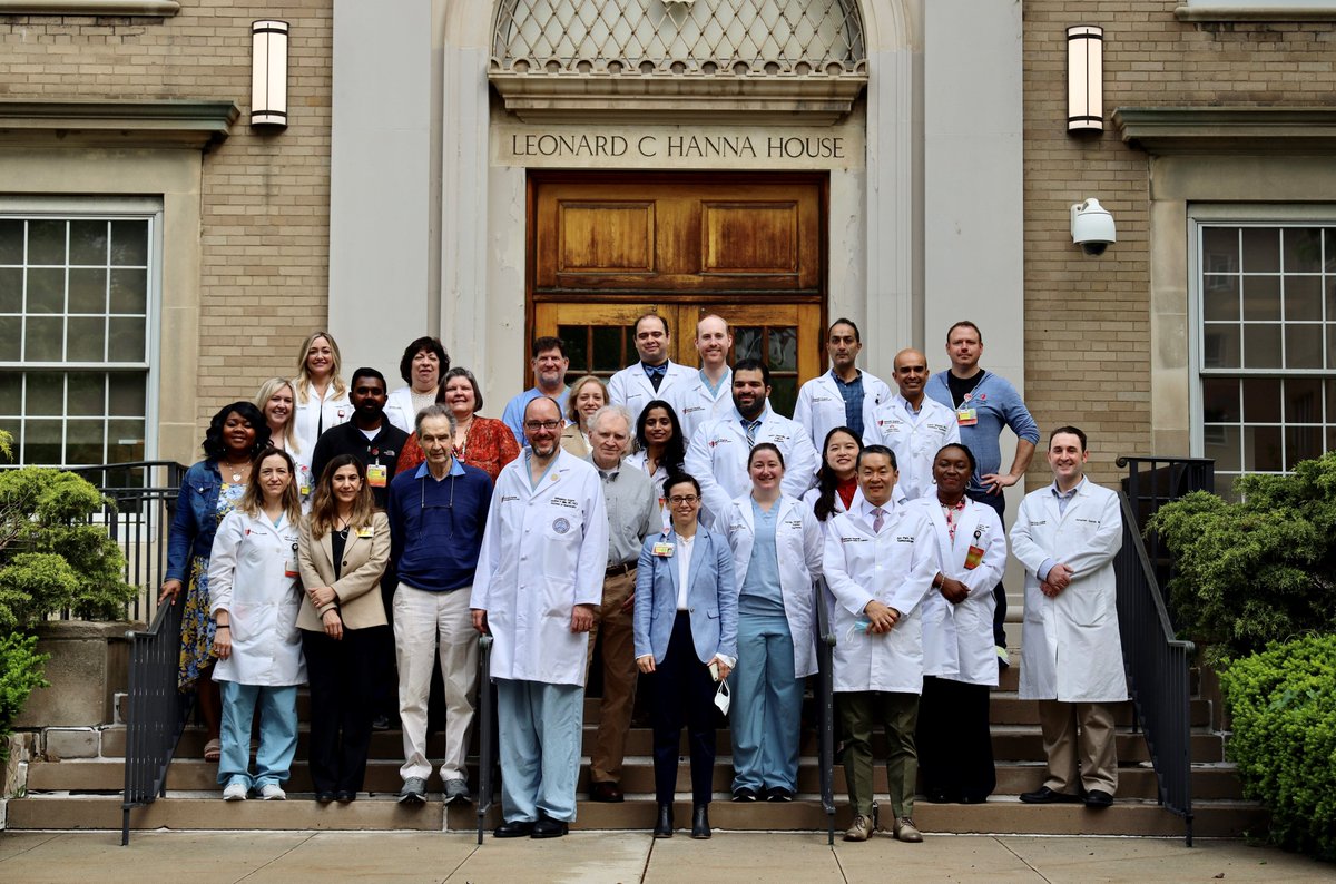 CwruEpilepsy's tweet photo. Say hello to our #Epilepsy Center @guadalupefbv @JonnySpikes @GarciaLosarcos @luisavictorial @asim_epilepsy @JunParkSZMD @karleeh_NP @LaurenEyring @PaulWindex @SalamNasralla First row, 3rd from left is Dr. Lüders, followed by Dr. Miller (our neurosurgeon) and Dr. Devereaux https://t.co/VKL6Q59Ygr