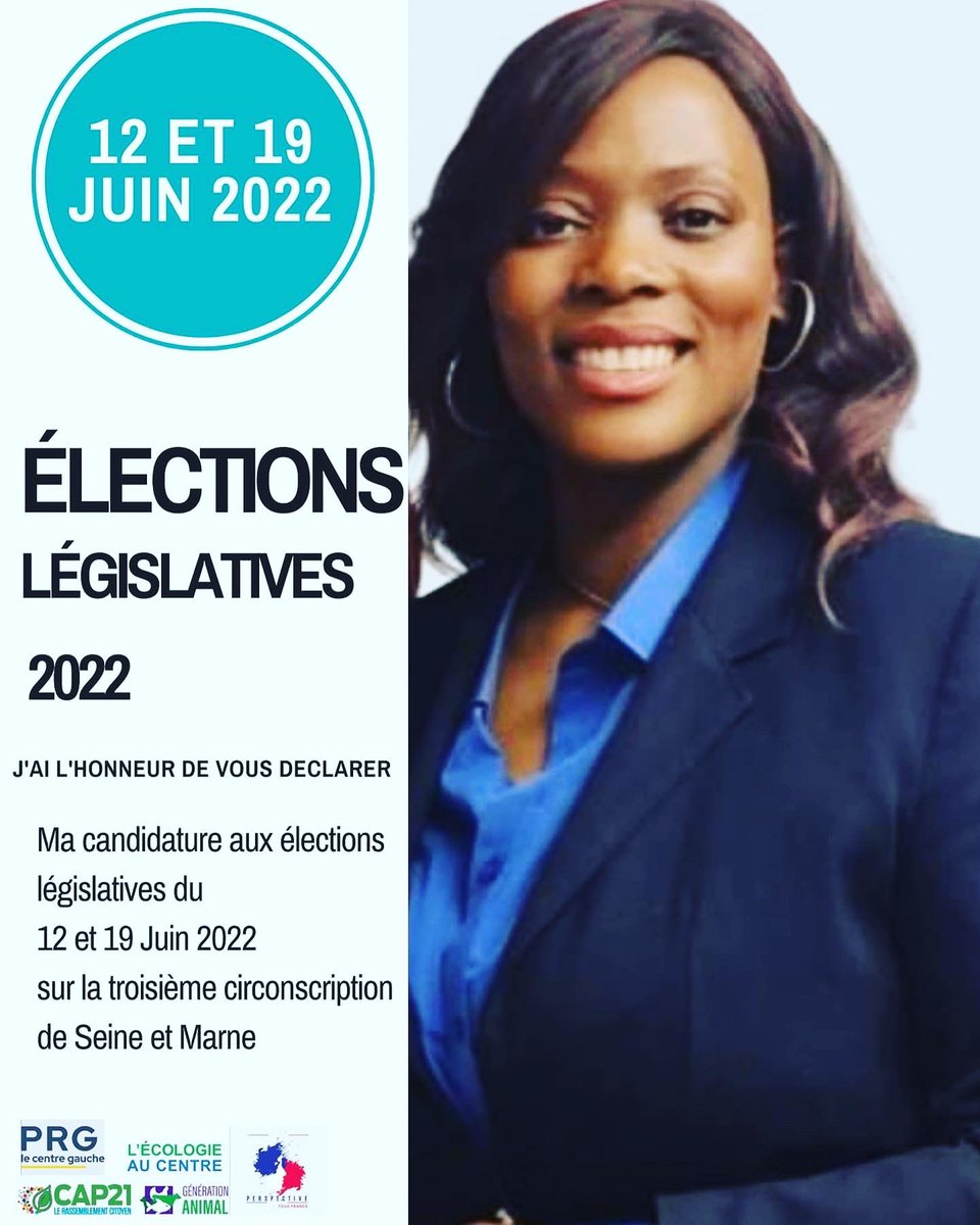 Banlieusard_A's tweet photo. Soutien inconditionnel à Amina Bacar une femme intègre, avec de grande valeur humaniste à l’écoute des citoyens, le 12 et le 19 juin faite le bon choix votez pour amina 3ème circonscription de la Seine et Marne https://t.co/vREcJSPuym